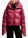 Mmc Studio Rafo Puffer Jacket In Purple