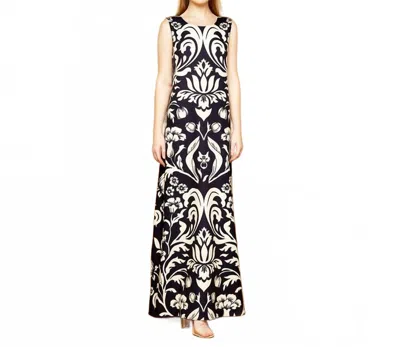 Mme.mink Garden Dress In Noir