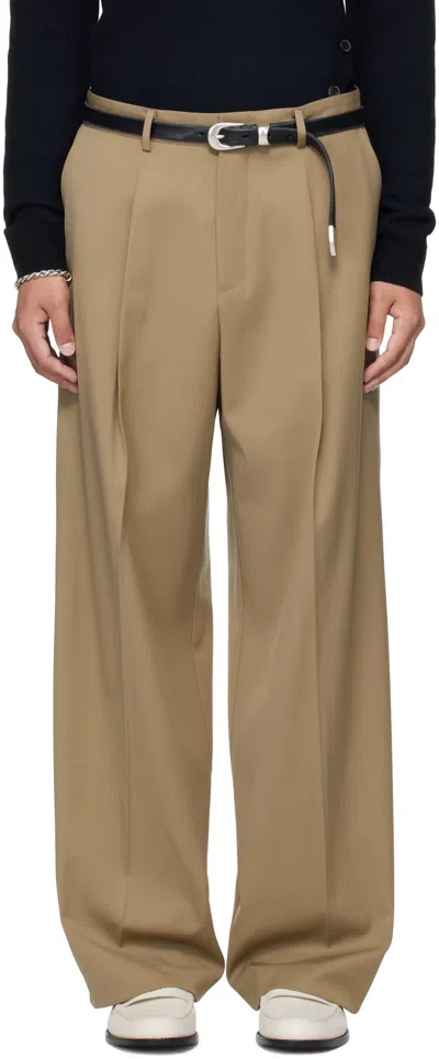 Mmic Beige Morrison Trousers In Sand
