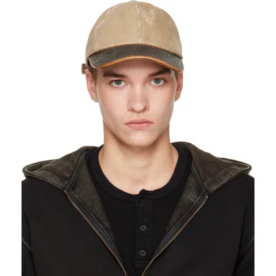 Mmic Beige Patina Brim Cap