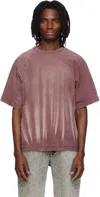 Mmic Pink Shadow T-shirt In Red