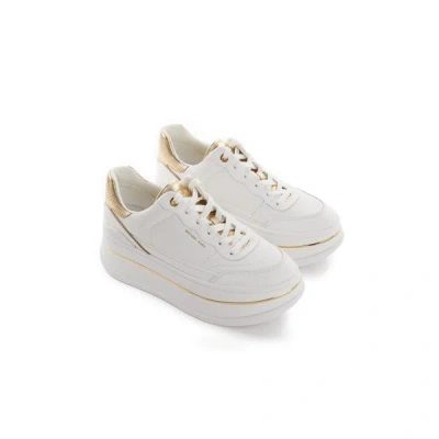 Mmk Hayes Platform Trainers In White