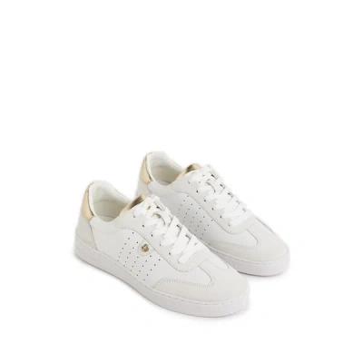 Mmk Scotty Leather Trainers In White
