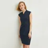 M.m.lafleur Aditi Dress In Midnight