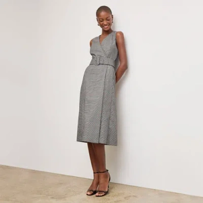 M.m.lafleur Angel Dress In Mixed Check