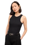 M.m.lafleur Aubry Crewneck Tank In Black