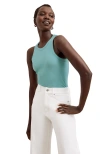M.m.lafleur Aubry Crewneck Tank In Blue