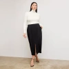 M.m.lafleur Axam Ribbed Cotton Turtleneck In Ivory