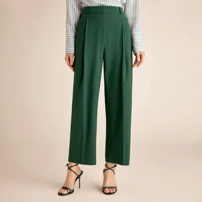 M.m.lafleur Bala Barrel Pant - Origamitech In Viridian