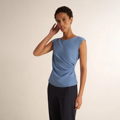 M.m.lafleur Brooke Definition Top - Eco Soft Wave In Soft Harbor