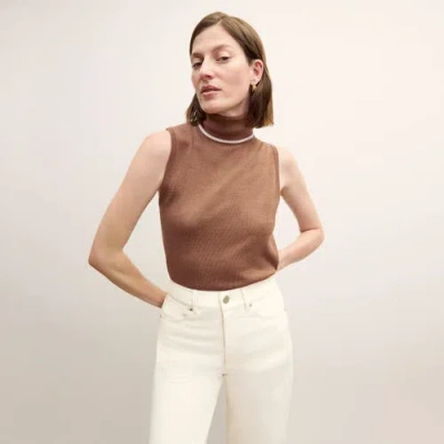 M.m.lafleur Bryce Turtleneck In Beige
