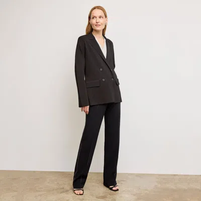 M.m.lafleur M. M.lafleur Cody Boyfriend Jardigan In Black