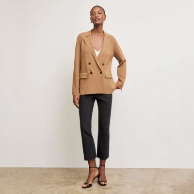 M.m.lafleur M. M.lafleur Cody Boyfriend Jardigan In Saddle