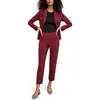 M.m.lafleur The Colby Pant - Origamitech In Berry Jam