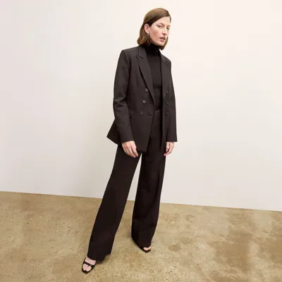 M.m.lafleur The Kati Jacket - Flex Suiting In Black