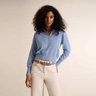 M.m.lafleur Leo V-neck Sweater - Cashmere In Multi