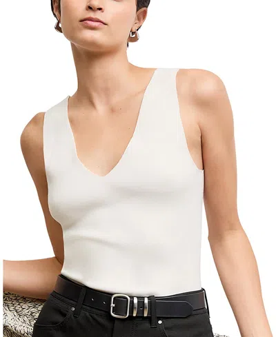 M.M.LAFLEUR M. M.LAFLEUR ALECIA V-NECK TANK TOP - 365KNIT