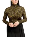 M.m.lafleur The Axam Turtleneck - Printed Jersey In Bloom Print