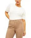 M.m.lafleur Choe Top In Ivory
