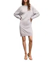M.m.lafleur M. M.lafleur Cotton Silk Knit Eve Sweater Dress In White