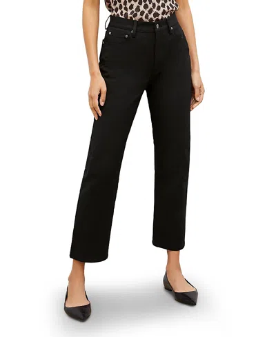 M.m.lafleur The Daria Jean - Eco Better Than Denim In Black