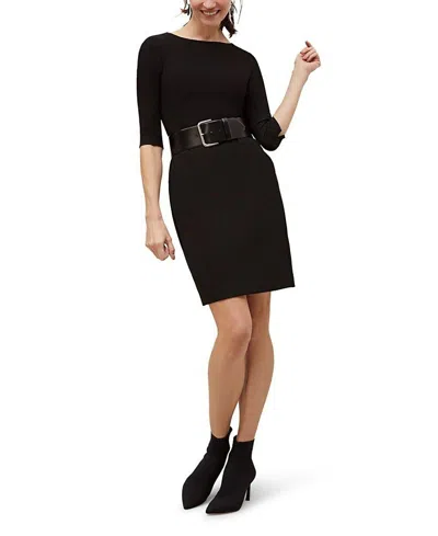M.m.lafleur The Etsuko Dress - Wondertex In Black