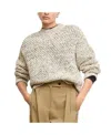 M.m.lafleur The Kiki Sweater - Marl Knit In Gray