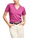 M.m.lafleur M. M.lafleur Lee Organic Pima Cotton V-neck T-shirt