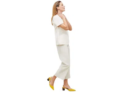 M.m.lafleur M. M.lafleur Leslie T-shirt Women's Clothing Ivory: Lg In White