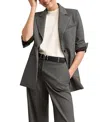 M.m.lafleur The Rossi Blazer - Knit Suiting In Classic Check