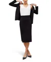 M.m.lafleur M. M.lafleur Women's Jardigan Knit Harlem Skirt In Black