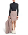 M.m.lafleur The Whitney Skirt - Stretch Twill - Mini Check In Mini Check