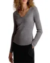 M.m.lafleur M. M.lafleur Yanka Ribbed Merino Sweater In Gray