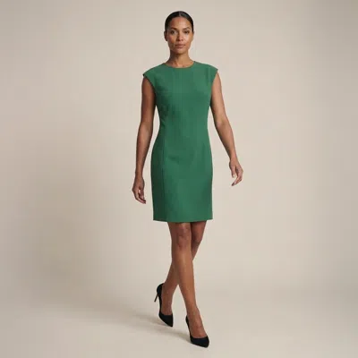 M.m.lafleur Maaza Travel Dress - Origamitech In Viridian