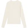 M.m.lafleur Malley Fitted Tee In Neutral