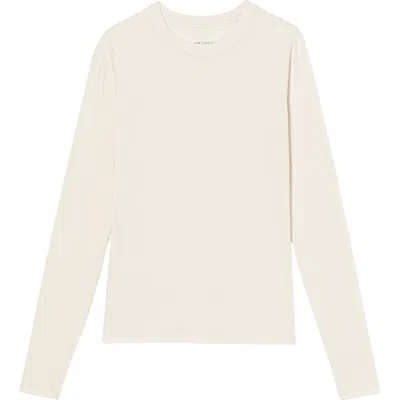 M.m.lafleur Malley Fitted Tee In Neutral