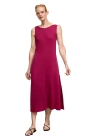 M.m.lafleur Milano Drape Dress In Purple