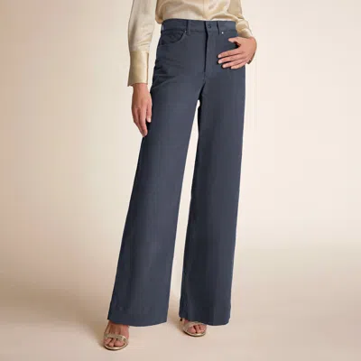 M.m.lafleur Milo All-day Jean - Velveteen In Slate Blue