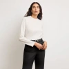 M.m.lafleur Raquel Long-sleeve Tee In White