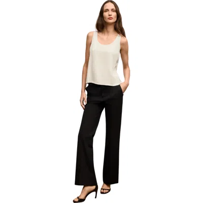 M.m.lafleur Rowe Eco Better Than Denim '70s Jean In Black