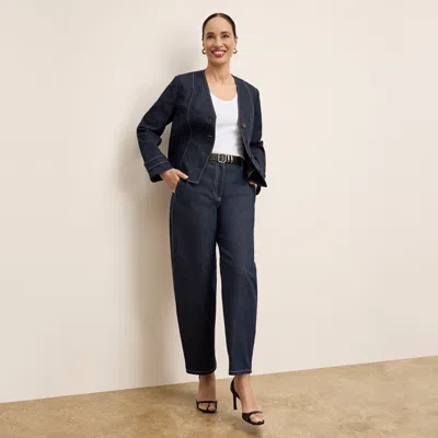 M.m.lafleur The Ayla Jacket - Stretch Denim