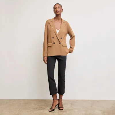 M.m.lafleur M. M.lafleur Cody Boyfriend Jardigan In Saddle