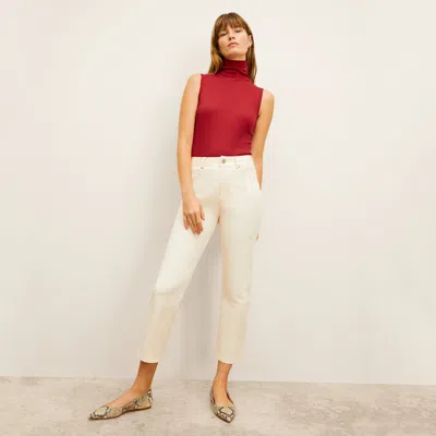 M.m.lafleur The Daria '90s Jean - Eco Better Than Denim In Tusk