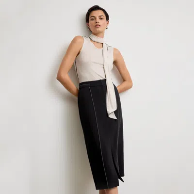 M.m.lafleur The Felicity Top - Cloud Jersey In White