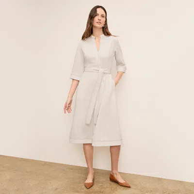 M.m.lafleur The Lauleh Dress - Everyday Crepe With Topstitch