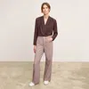 M.m.lafleur The Milo Jean - Stretch Twill In Mini Check