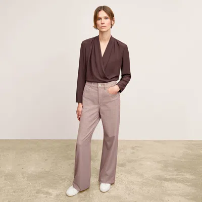 M.m.lafleur The Milo Jean - Stretch Twill In Mini Check