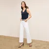 M.m.lafleur Milo Jean In White
