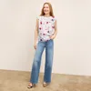 M.m.lafleur The Nika Summer Friday Top - Printed Voile