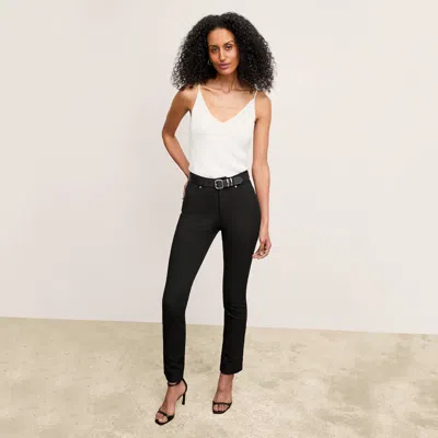M.m.lafleur The Roma Jean - Eco Better Than Denim In Black